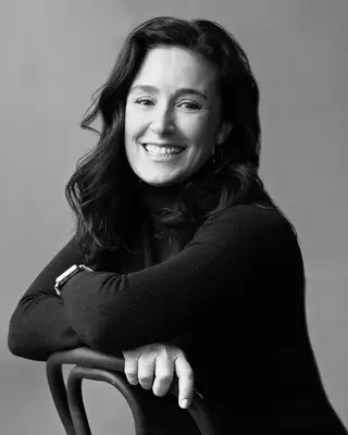 Black and white portrait of Leticia Andrade featured in CanvasRebel
