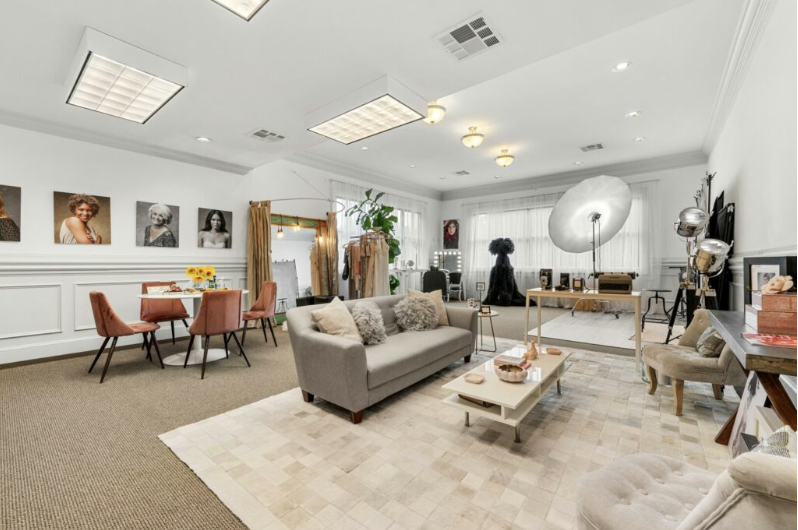 Leticia Andrade Studio interior, Tyrone Georgia